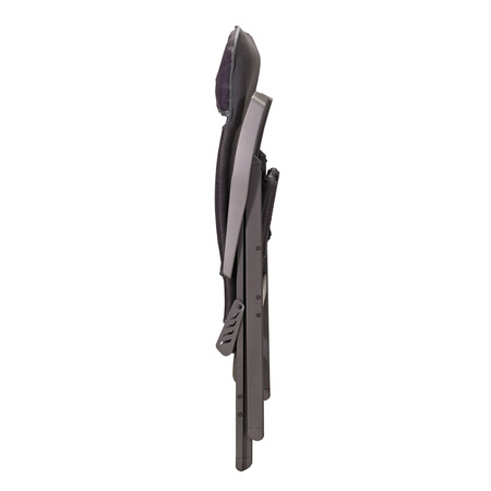 Krzesło kempingowe Noblesse Deluxe szare 150kg 82cm