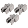 Retaining Eyelets Quick Lock Pads 70mm x 46 mm Knaus 3 pcs