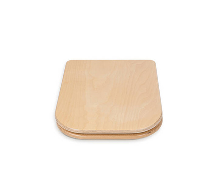 TROBOLO urine diverter grey with wooden toilet seat - insert for DIY composting toilet