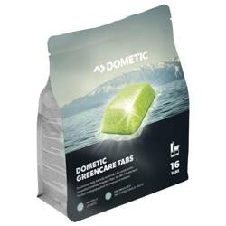 Dometic GreenCare Tabs - waste holding tank tabs, 16 pcs in a resealable pouch