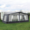 CAMPTECH Jade 10 caravan travel awning - circumference 875-900 cm, Camptex All Season, 2 windows, poles sold separately