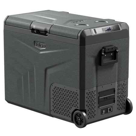 Yolco przenośna lodówka kompresorowa TCX60 60 l, dwustrefowa, Carbon