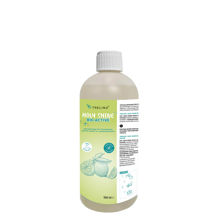 Trelino Holy Shine Bio Active 500 ml, butelka - środek do toalet kompostujących