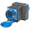 AS Schwabe Adapter CEE do Schuko Camping Outdoor czarny/niebieski