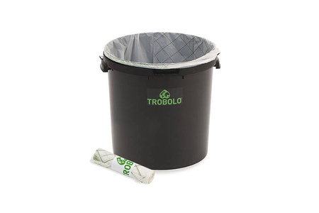 TROBOLO compostable inlays large, corn starch - for 11 l and 22 l