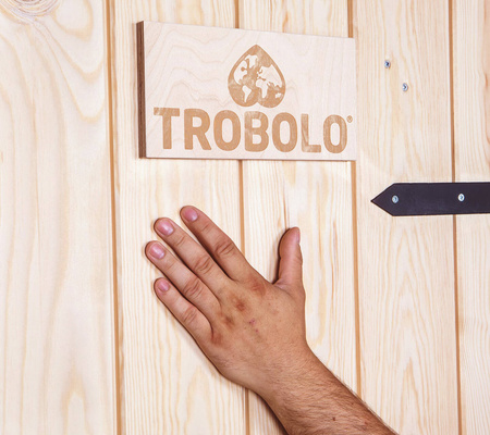TROBOLO KersaBœm - wooden cabin with composting toilet with 300 l composter