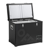 Indel B STEEL 97L travel fridge/freezer - 12V/24V