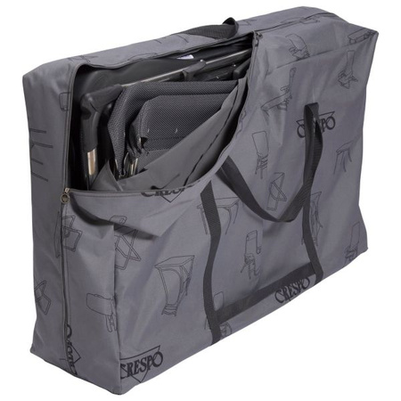 Zestaw mebli kempingowych Crespo Valencia Padded  – antracyt