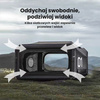 Inflatable capsule tent 350 x 300 x 220 cm, black