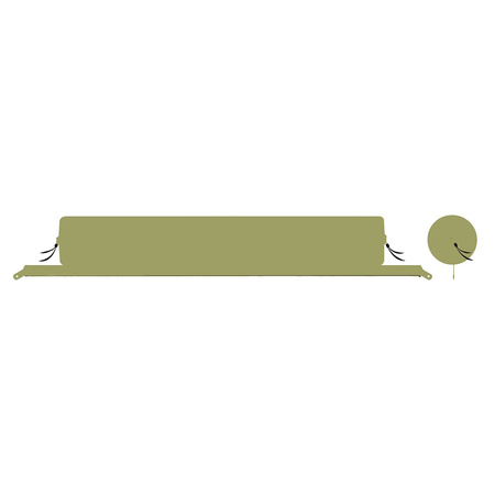 poduszka w rolce "Zip XL Lounger"
