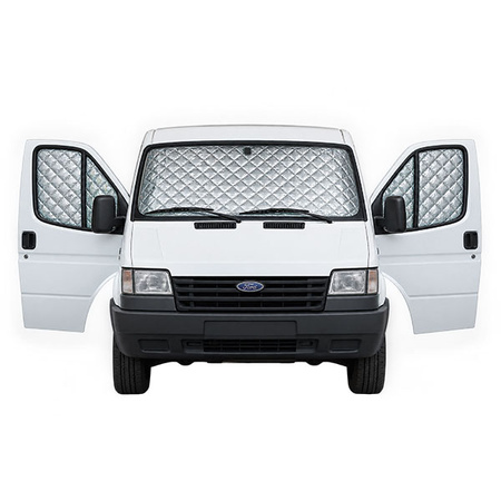Interior thermal screen for cab windows Ford Transit 1986–1997