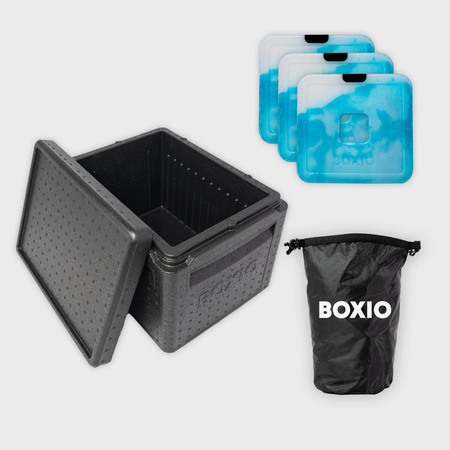 BOXIO COOL - passive EPP cool box in Eurobox format 40 x 30 x 28 cm