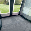 CAMPTECH Opal Air 260 awning carpet - 260 x 250 cm, PE-HD polyethylene, blue and grey