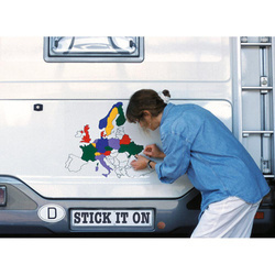 Europe Sticker Set