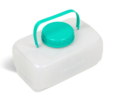 TROBOLO Liquids container 4.6 l with closure for BilaBox separating toilets and DIY