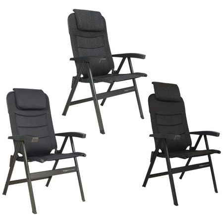 Westfield krzesło campingowe Noblesse Ergofit ergonomiczne, lekkie, kompaktowe