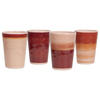 Drinking Cup Halo, 4 Pcs., terra