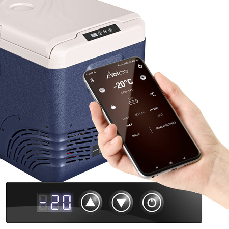 Yolco przenośna lodówka kompresorowa NX40 37 l, niebieska