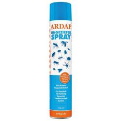 ARDAP spray na owady i szkodniki 750 ml - działa od razu i do 6 tygodni, na mrówki, muchy, pająki i komary, do kampera i namiotu