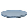 Talerz płaski CLUB PLATE 260 niebieski 26cm 4-osobowy