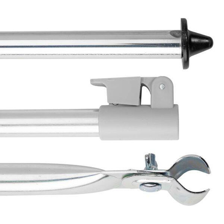 Storm Pole ø 25mm length range 175 - 250 cm steel