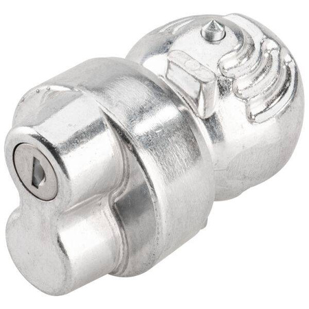 HABA Alu-King trailer ball coupling lock - anti-theft device with lock and 2 keys