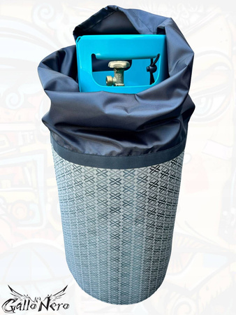 Pokrowiec na butlę gazową 11kg LIMITED GREY GalloNero