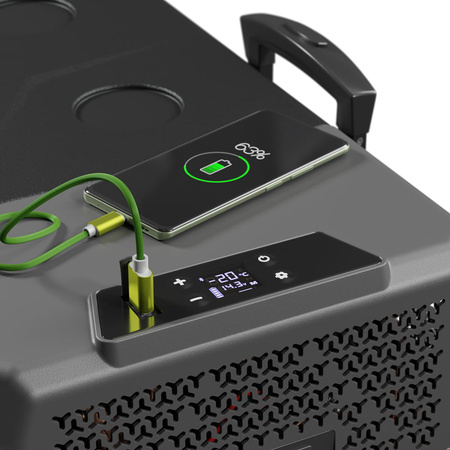 Yolco przenośna lodówka kompresorowa BCX50 47 l, Carbon