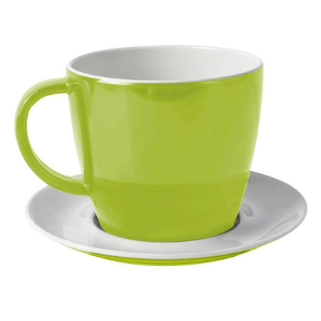 Brunner Space filiżanka ze spodkiem z melaminy - 250 ml