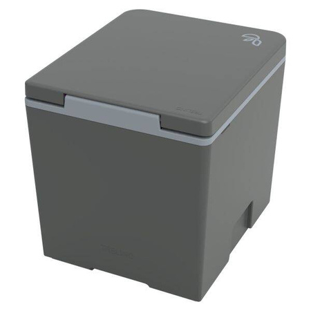 Trelino Evo M composting separation toilet anthracite, 5 l / 8 l, soft-close, no water or chemicals