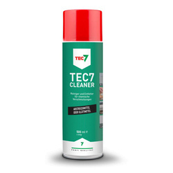 TEC7 Cleaner 500 ml spray cleaner and degreaser - removes adhesive and sticker residues, degreases metal before bonding