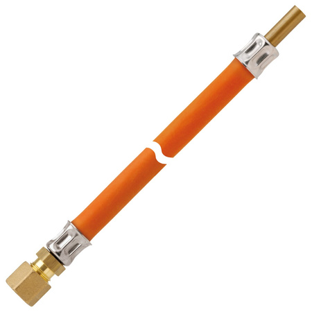 GOK Wąż gazowy 10 bar RVS 8 x RST 8 800mm