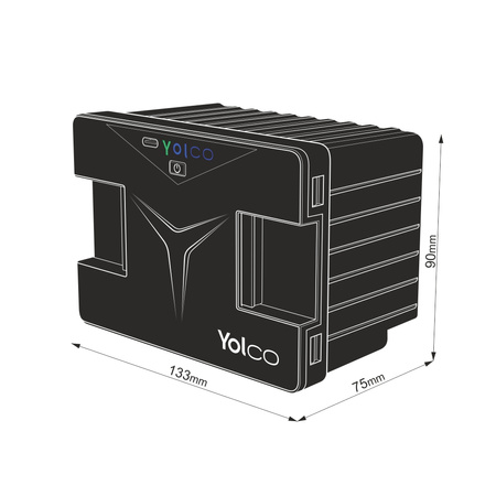 Yolco SC4B bateria modułowa do lodówek przenośnych - 15600 mAh, 170 Wh