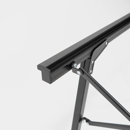 BOXIO TABLE - aluminiowy stół kempingowy na 3 Euroboxy z regulacją nóg 40-62 cm