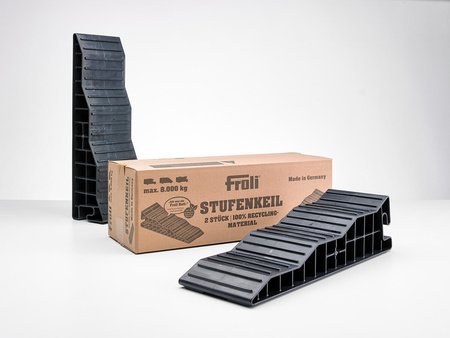 Froli Wheel leveller 2-pc set, 522x173x127 mm, 100% recycled