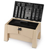 Taboret ze schowkiem Yolco ST2 SAND