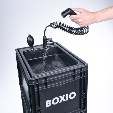 BOXIO SHOWER - słuchawka prysznicowa z wężem 1 m do umywalki BOXIO WASH