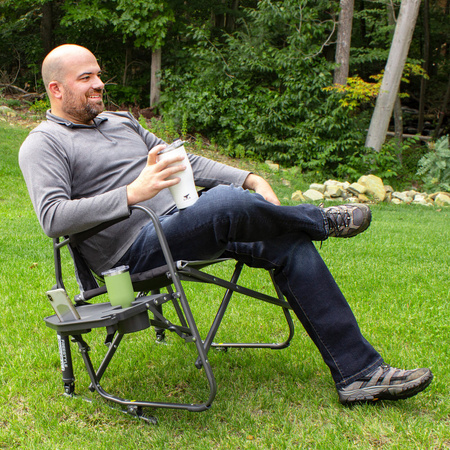 Freestyle Rocker XL™ rocking chair with table