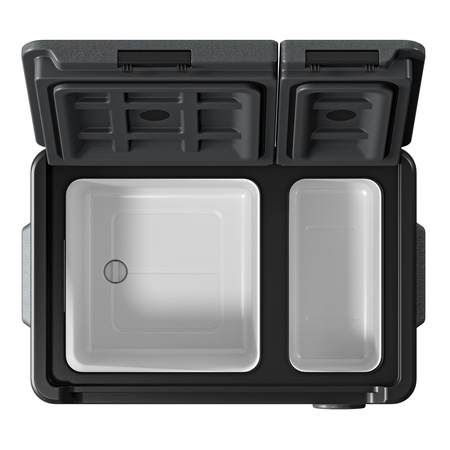 Yolco przenośna lodówka kompresorowa DX30 30 l, dwustrefowa, Space Grey