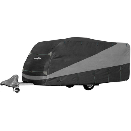 Brunner Design 12M caravan cover 600-650 cm - 650 x 250 x 220 cm, 4-layer breathable fabric