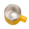 Kubek espresso stal nierdzewna MAWII 177 ml izolowany żółty