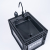 BOXIO WASH - mobile sink with hand pump in Eurobox format, 2 x 5 l