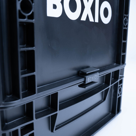 BOXIO CLIPS - 6 clips that lock stacked BOXIO Euroboxes against slipping and tipping