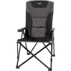 Składane krzesło Raptor Recliner marki Brunner, szaro-czarne