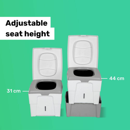 TROBOLO WandaGO - Portable Separating Toilet for Campervans